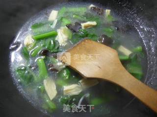 Black Fungus and Yuba Amakusa Core Soup recipe