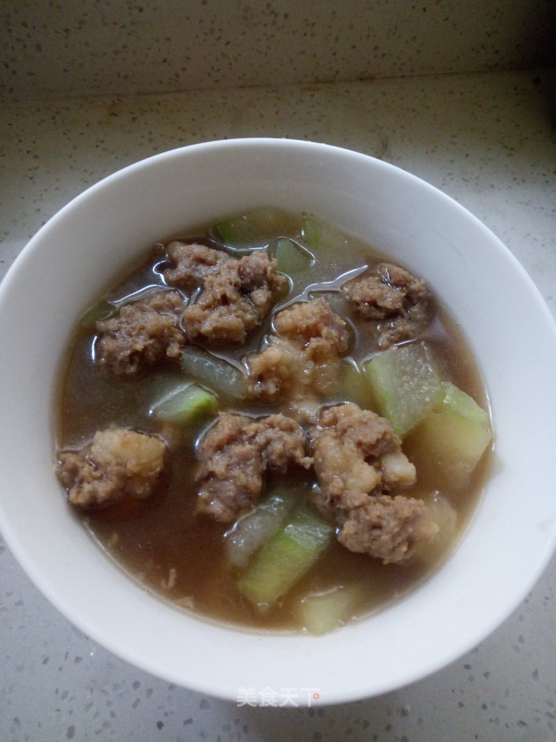 Winter Melon Meatball Soup recipe