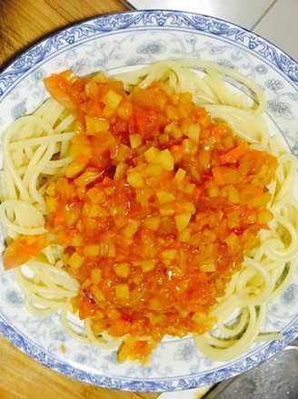 Spaghetti with Meat Sauce recipe