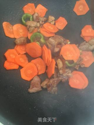 Fried Pork with Mushrooms recipe