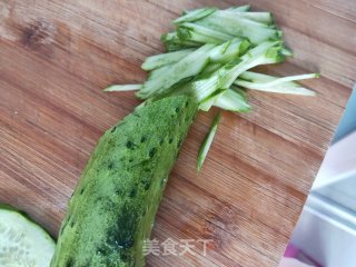 Sesame Sauce Peel and Cucumber recipe