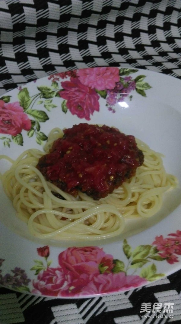 Spaghetti recipe