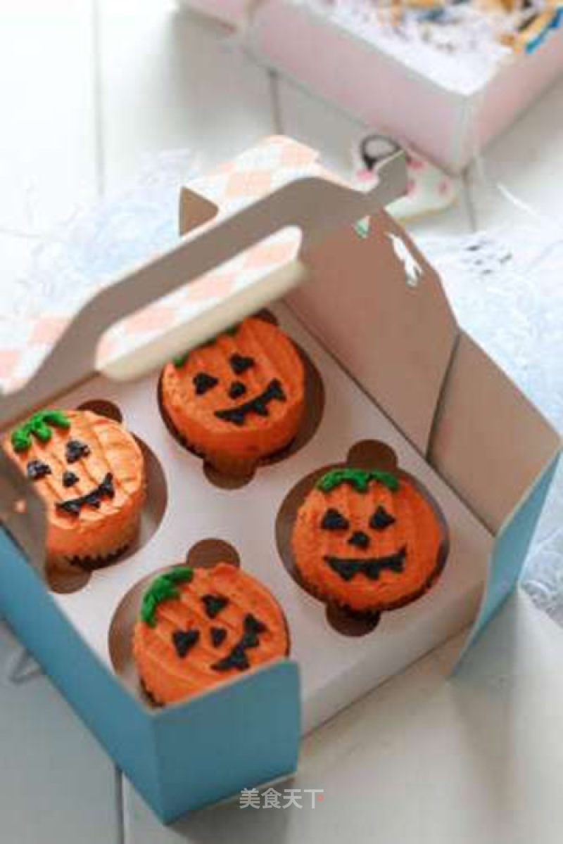 [tomato Recipe] Halloween Crazy Party Series-halloween Cream Cupcakes recipe