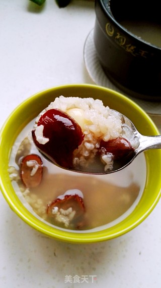 Black Peanut Lotus Seed Glutinous Rice Porridge recipe