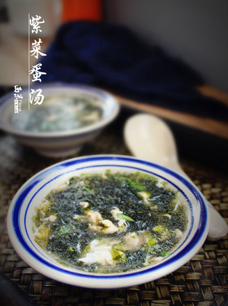 Seaweed and Egg Soup recipe