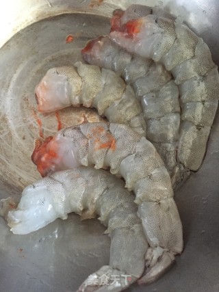 Shrimp Crispy Intestine Pizza recipe