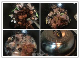 Braised Pork Ribs with Mushrooms recipe