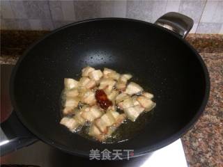 Three-color Twice-cooked Pork recipe