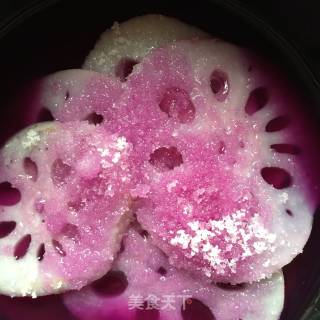 Honey Rouge Lotus Root recipe