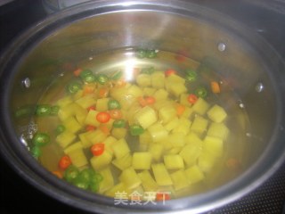 Dried Radish and Peas recipe