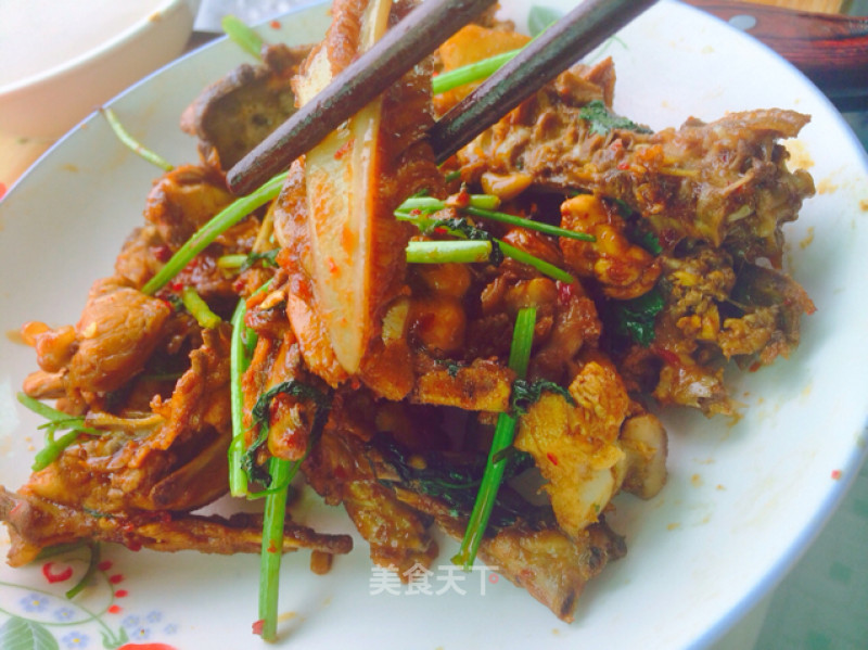 Sweet and Sour Fried Chicken Skeleton