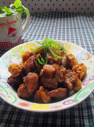 Braised Pork Ribs with Tofu