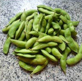 Fried Mustard Slices, Winter Bamboo Shoots and Edamame recipe