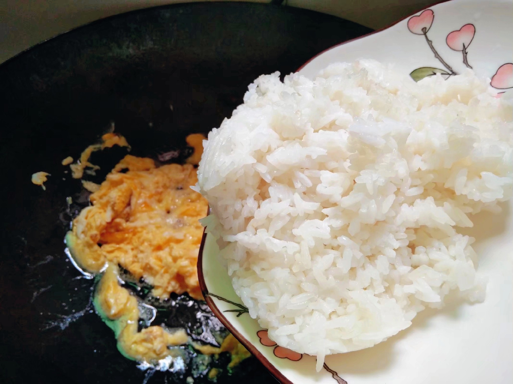 Soy Sauce Egg Fried Rice recipe