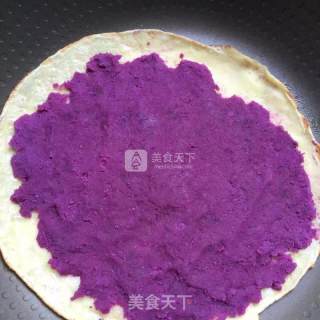 Milk Egg Purple Sweet Potato Roll recipe
