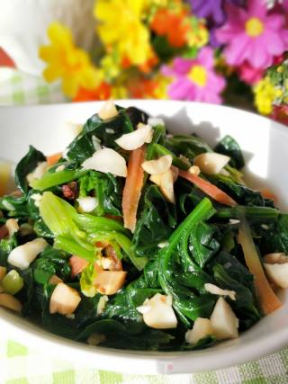 Ginger Spinach recipe