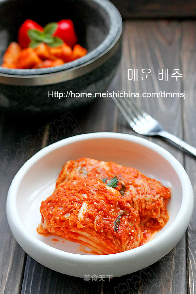 Blindly Korean Spicy Cabbage, The Most Popular Korean Cuisine Among Chinese recipe