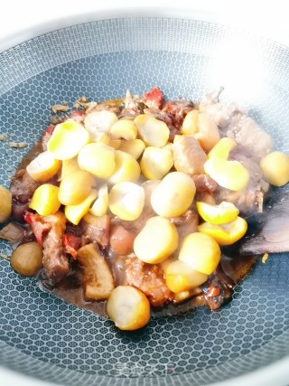 Chestnut Roasted Pig's Trotters recipe