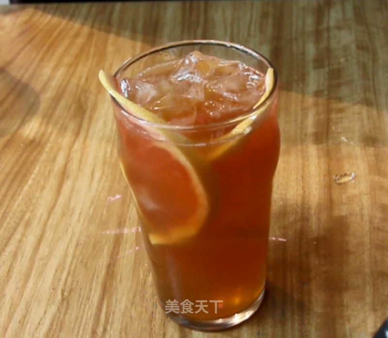 Full Cup of Red Pomelo with The Same Style of Hi Tea recipe