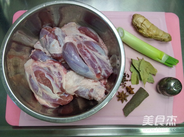 Sauce Tendon Meat recipe