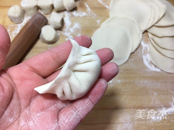 Pork and Leek Stuffed Pot Stickers recipe