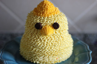 #四session Baking Contest and It's Love to Eat Festival#three-dimensional Little Chicken Decorating Cake recipe