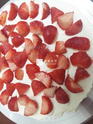 #aca烤明星大赛#cream Fruit Cake recipe