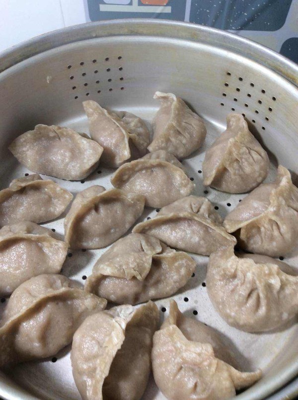 Steamed Dumplings with Buckwheat and Lamb recipe