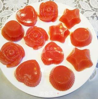Watermelon Horseshoe Cake recipe