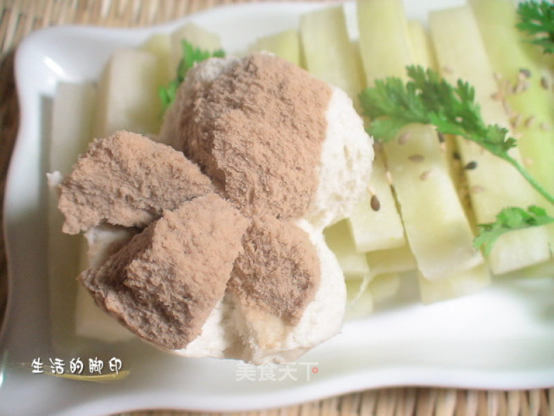 【cacao Blossom Bun】-----bun Will be As Beautiful As A Flower recipe