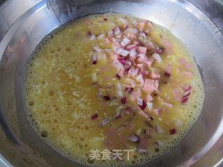 Breakfast @@【chess Om Eggs】 recipe