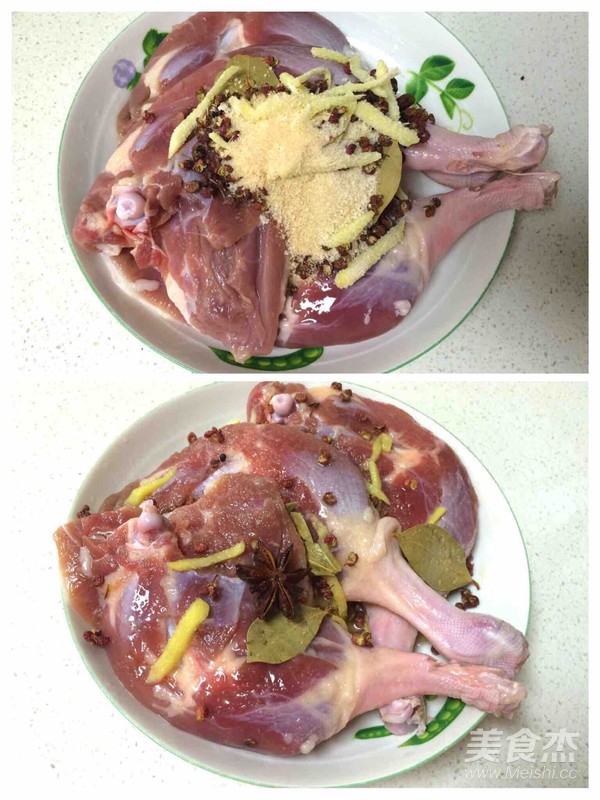 Salted Duck Legs recipe