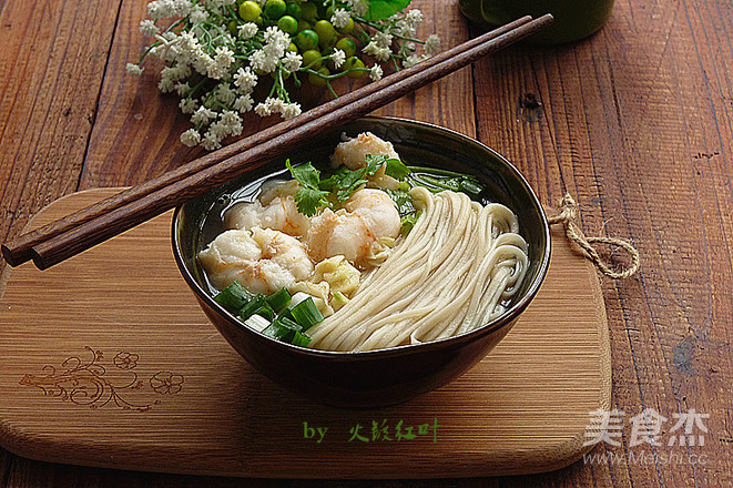 Fresh Shrimp Noodles recipe