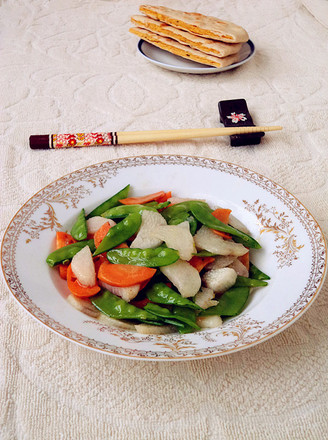 Small Stir-fried Three-color