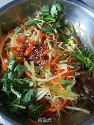 Three Silk Salad recipe
