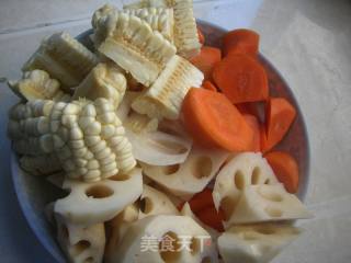 Corn and Lotus Root Beef Stew recipe