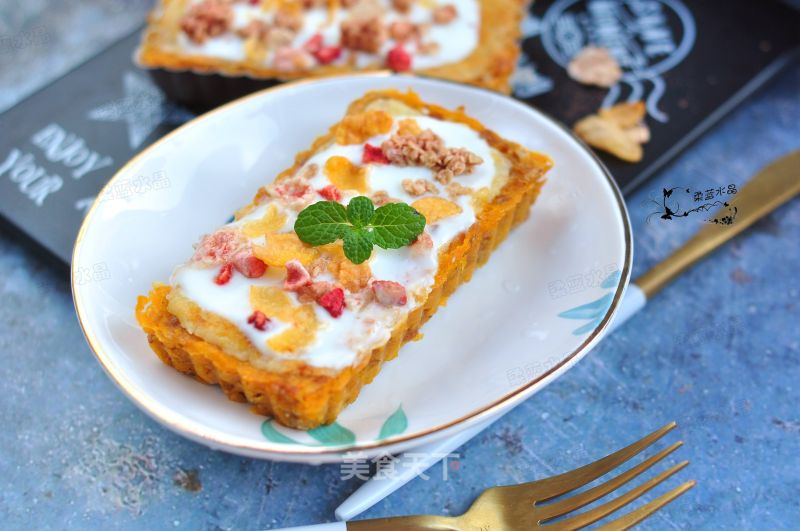 Cheese Sweet Potato Cereal Pie recipe