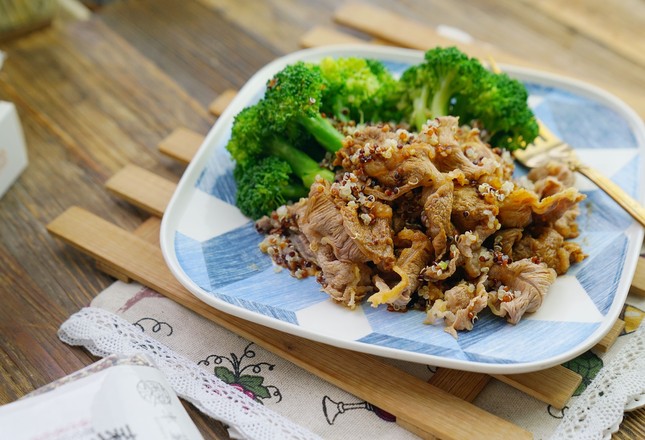 Quinoa Beef with Broccoli recipe