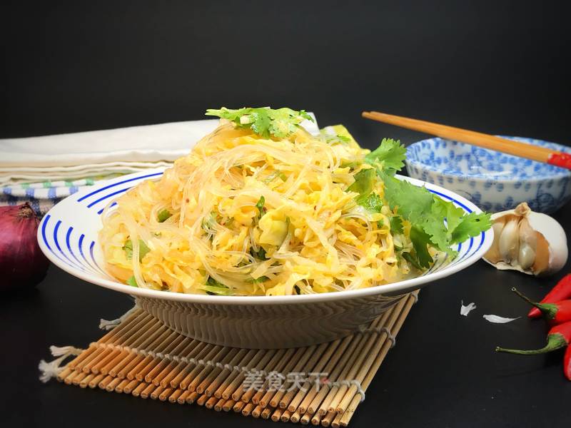 Cabbage Shredded Vermicelli recipe