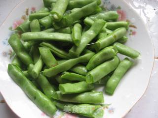 Stir-fried Eggplant with String Beans recipe
