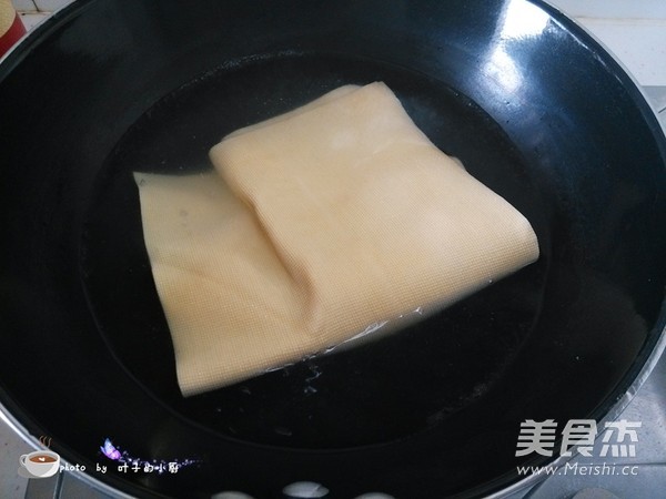 Cold Tofu Skin recipe