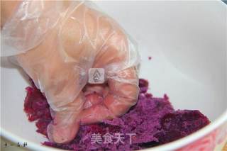 Suxinjujing Bitter Gourd Stuffed Purple Sweet Potatoes Cool for A Summer recipe