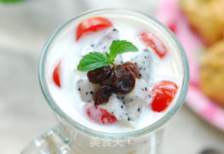 Fruit Sago Yogurt recipe