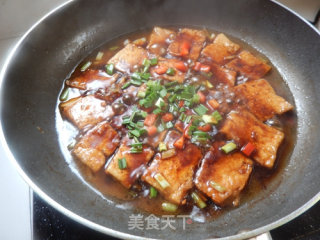 Tofu with Oyster Sauce recipe