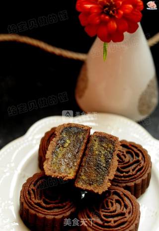 Chocolate Pineapple Mooncake recipe