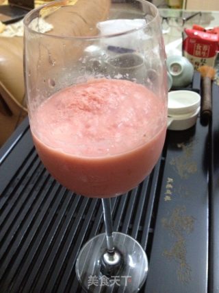 Watermelon, Red Date, Wolfberry Milkshake recipe