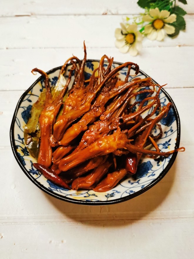 Rice Cooker Making Sauce Duck Tongue recipe