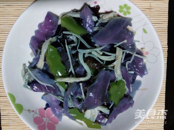Purple Olive Mixed Needle Mushroom recipe