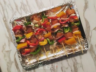 Original | The More You Eat, The Thinner The Mixed Vegetable Skewers recipe