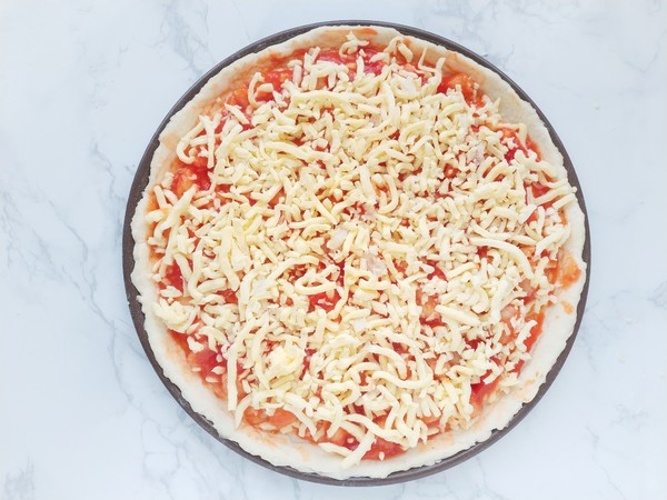 Tomato Longli Fish Pizza recipe